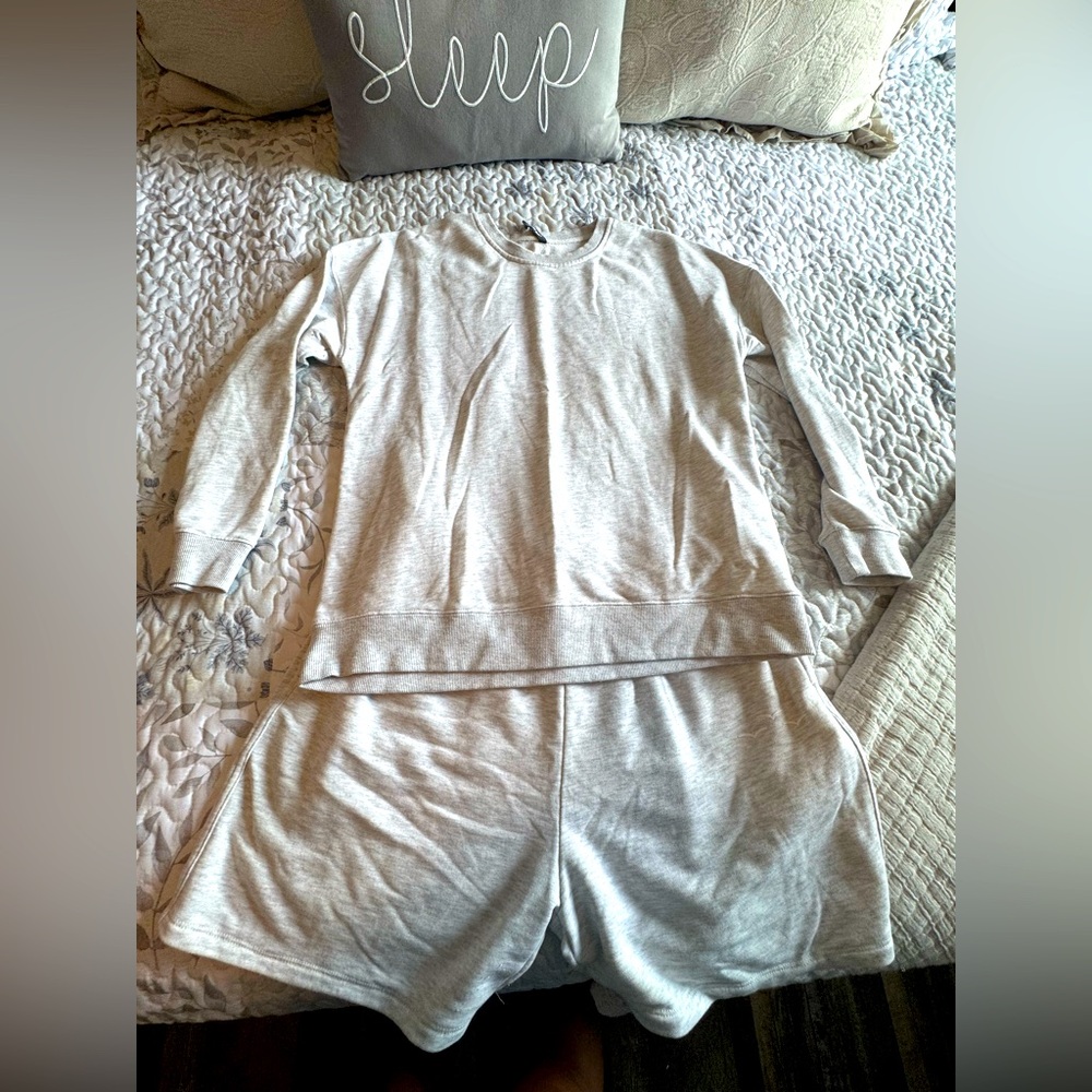 Lazy pants Light Gray Lounge Shorts